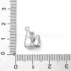Brass Rhinestone Crystal Pendants&nbsp;KK-E793-07P