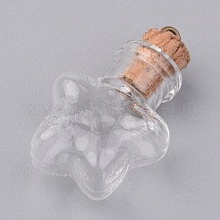 Glass Bottle Pendants&nbsp;X-PALLOY-JF00247