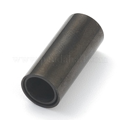 304 Stainless Steel Magnetic Clasps with Glue-in Ends Ion Plating(IP)&nbsp;STAS-O148-09G-EB