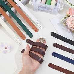 18Pcs 9 Colors PU Leather Bag Handles&nbsp;DIY-CL0001-77
