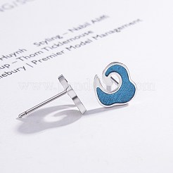 Brass Stud Earrings&nbsp;LS-EJEW-BB61328-A