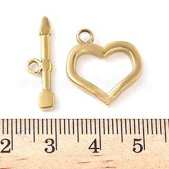 304 Stainless Steel Toggle Clasps&nbsp;STAS-H483-47G