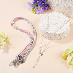 10Pcs Cotton & Metallic Cord Necklace Making&nbsp;NJEW-TAC0054