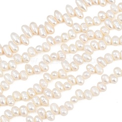 Natural Cultured Freshwater Pearl Beads Strands&nbsp;PA-CBAFEE8-05A