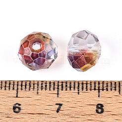 Baking Paint Transparent Glass Beads&nbsp;GLAA-N011-10mm-01