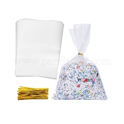100Pcs OPP Cellophane Packaging Bags&nbsp;ABAG-WH20005-37