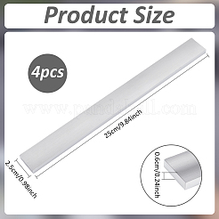 Anodized Aluminum Alloy Blank Sheets&nbsp;DIY-WH0888-186A