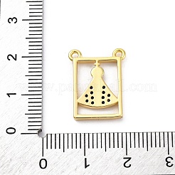 Brass Micro Pave Cubic Zirconia Pendants&nbsp;KK-U066-21A-G