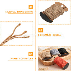 4 Boards 4 Colors Jute Cord&nbsp;OCOR-CW0001-05