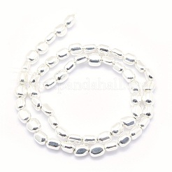 Electroplate Non-magnetic Synthetic Hematite Beads Strands&nbsp;G-L485-17A-S