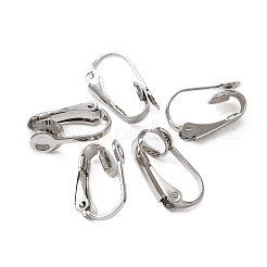 Non-Tarnish 304 Stainless Steel Clip-on Earring Findings&nbsp;STAS-E163-67P