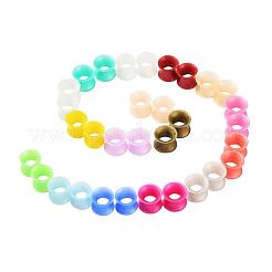 32Pcs 16 Colors Silicone Thin Ear Gauges Flesh Tunnels Plugs&nbsp;FIND-YW0001-16B