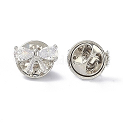 Sparkling Bowknot Brooch Pin&nbsp;LS-JEWB-K006-10P