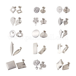 304 Stainless Steel Stud Earring Findings&nbsp;STAS-TA0004-72P