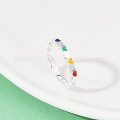 925 Sterling Silver Rings&nbsp;RJEW-D315-02S