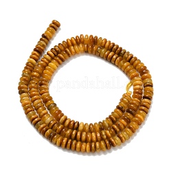 Natural Tiger Eye Beads Strands&nbsp;G-L635-A31-4x2mm-02