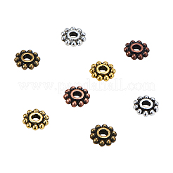 Gear Tibetan Style Alloy Spacer Beads&nbsp;PALLOY-CJ0001-55-RS
