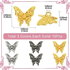 30Pcs 3 Colors Alloy Beads&nbsp;FIND-YW0009-79