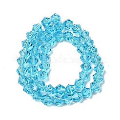 Imitation Austrian Crystal 5301 Bicone Beads&nbsp;GLAA-S026-6mm-06