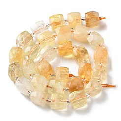 Heated Natural Citrine Beads Strands&nbsp;G-B065-A11