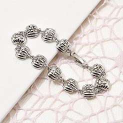 Halloween Brass Link Bracelets for Women&nbsp;BJEW-B149-02P