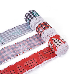 3 Rolls 3 Style Polyester Ribbons&nbsp;OCOR-PJ0001-008