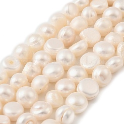 Natural Cultured Freshwater Pearl Beads Strands&nbsp;PEAR-P064-19K-05B