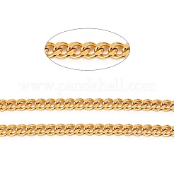 PVD Vacuum Plating 304 Stainless Steel Cuban Link Chains&nbsp;CHS-K016-03C-G