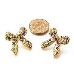 304 Stainless Steel Bowknot Stud Earrings&nbsp;EJEW-A123-02C-G