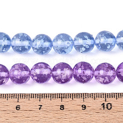 Luminous Handmade Lampwork Beads Strands&nbsp;LAMP-N036-12B-01