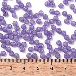 6/0 Imitation Jade Glass Seed Beads&nbsp;SEED-T006-04A-07