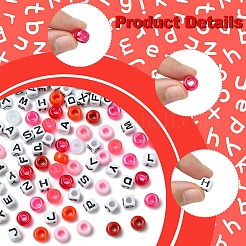 Transparent & Opaque Acrylic Beads&nbsp;KY-FS0001-26D