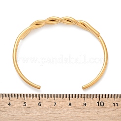 304 Stainless Steel Cuff Bangles for Women&nbsp;BJEW-F497-01G