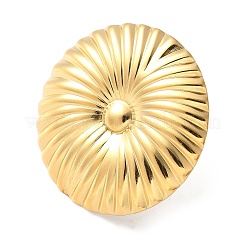 304 Stainless Steel Open Cuff Ring for Women&nbsp;LS-RJEW-Z088-02G-04