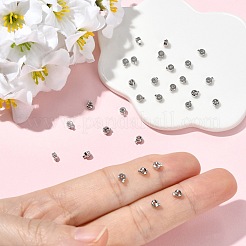 SHEGRACE Brass Crimp Beads&nbsp;XGR0053P-63P