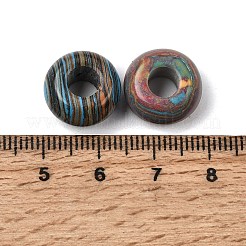Synthetic Malachite Stone European Beads&nbsp;SPDL-R001-11