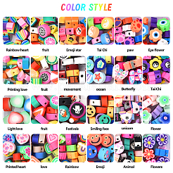 DIY Polymer Clay Beads Bracelets Making Kits&nbsp;DIY-YW0011-31