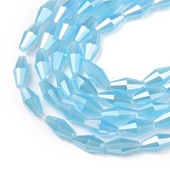 Opaque Glass Beads Strands&nbsp;GLAA-P001-04A-03