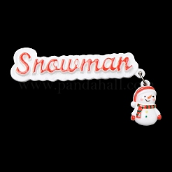 Christmas Theme Opaque Resin Cabochons&nbsp;CRES-D011-01H