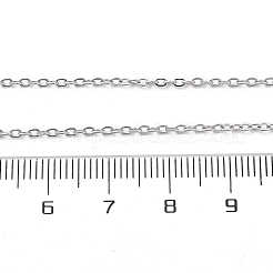 Brass Cable Chain Necklaces&nbsp;NJEW-D302-82P
