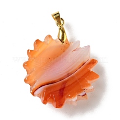 Natural Red Agate Pendants&nbsp;G-E043-01A-05G