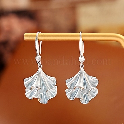 Brass Enamel Dangle Earrings&nbsp;WG31BAD-01