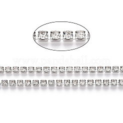 Iron Rhinestone Strass Chains&nbsp;CH-YW0003-01C-NF