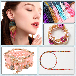 DIY Glass & Acrylic Beads Findings Kits&nbsp;DIY-PA0001-38
