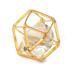 Brass & Glass Pendants&nbsp;KK-CBA74BF-04G