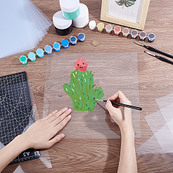 Square Plastic Sheets&nbsp;DIY-WH0061-031A