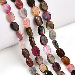 Natural Multicolor Tourmaline Beads Strands&nbsp;G-T140-14