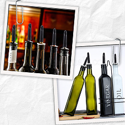 40Pcs PVC Liquor Bottle Wine Pourers Cover&nbsp;FIND-CP0002-01
