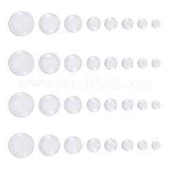 Transparent Glass Cabochons&nbsp;GGLA-CJ0001-01