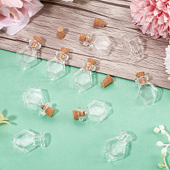 10Pcs Clear Glass Wishing Bottles&nbsp;AJEW-TA0002-85G